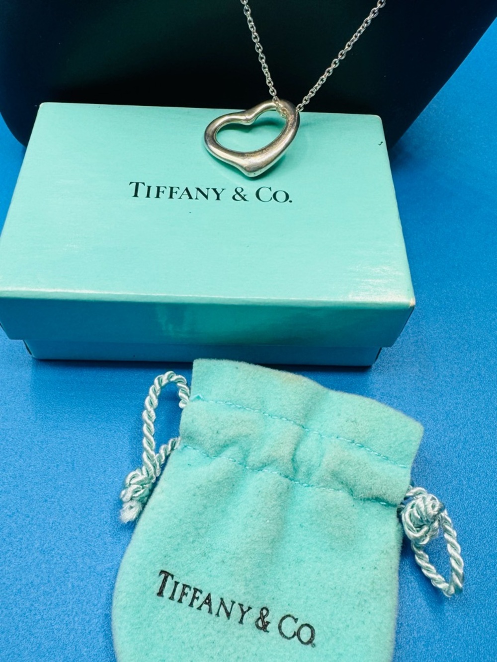 Tiffany & Co Open Heart Necklace - Picture 4 of 10